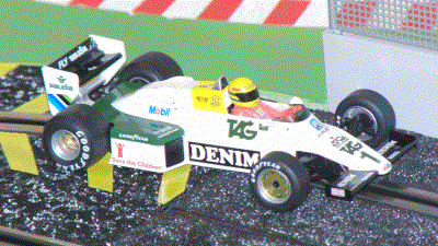 FLYSLOT - 2014 - W40101 #1 - Williams F1 FW8C - Ayrton Senna - Donintong Park Test 1983